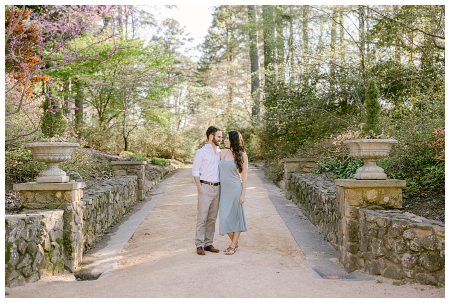 bride and groom, asheville engagement photographer, asheville engagement, biltmore engagement photographer, biltmore wedding day, engagement venue, photo shoot venue, north carolina engagement, north carolina engagement photo shoot, mountain wedding, asheville film photographer, engaged, engagement shoot, asheville north carolina