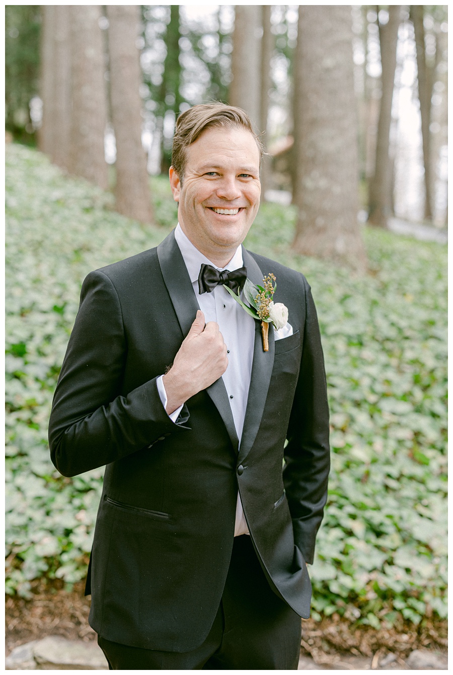 groom, wedding tuxedo, wedding suit, wedding flowers, wedding style, asheville north carolina, omni grove park inn