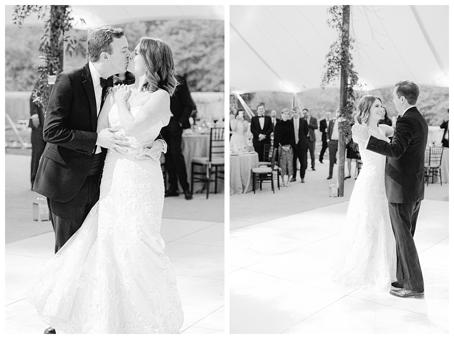 wedding dance, wedding dancing, bride and groom, first dance, wedding dress, asheville north carolina, just married, wedding photographer
